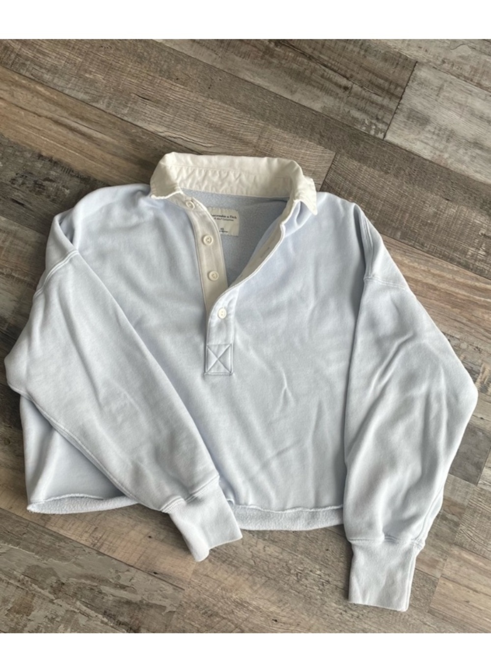 Abercrombie cut off sweater pullover